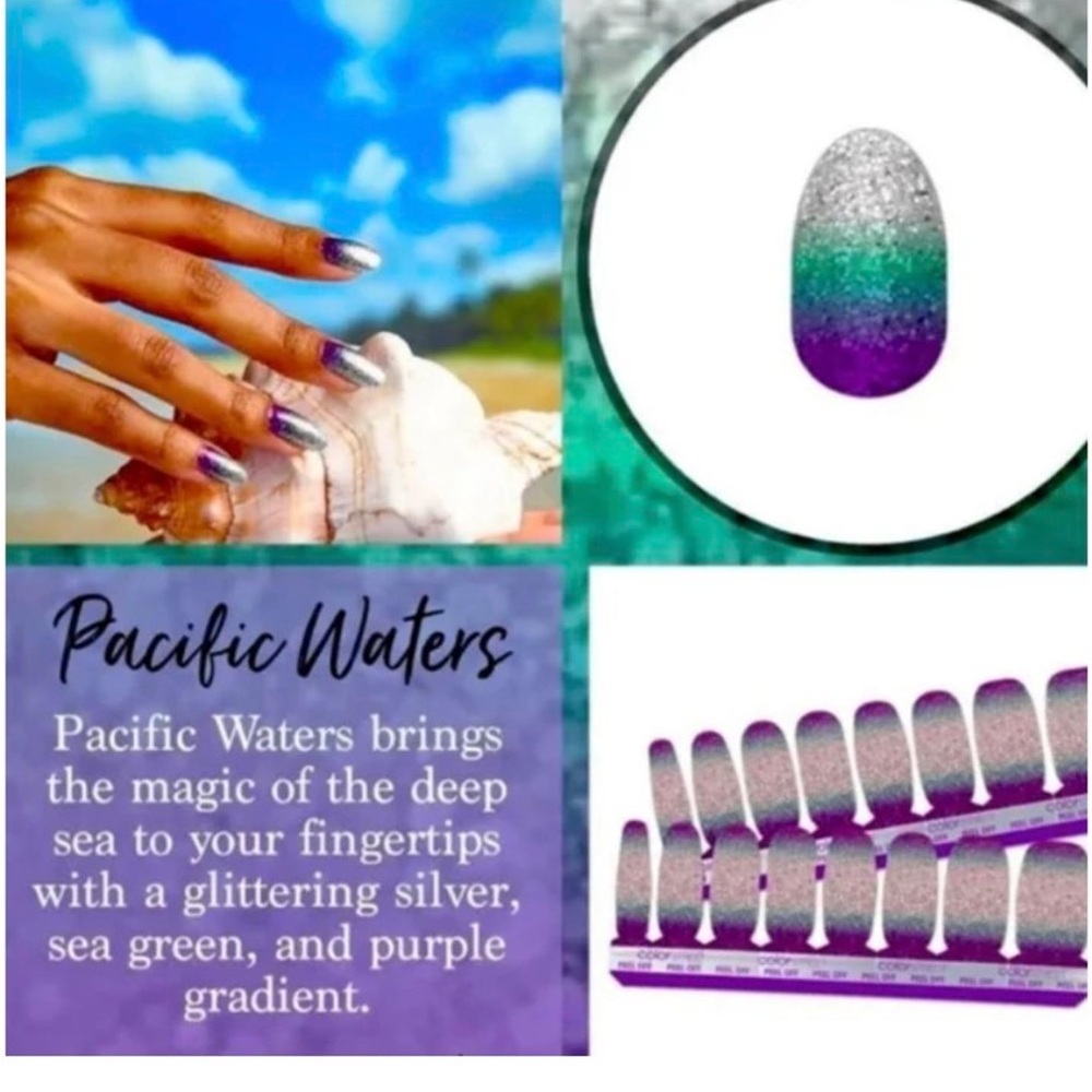 Color Street Nail Polish Strips: Pacific Waters